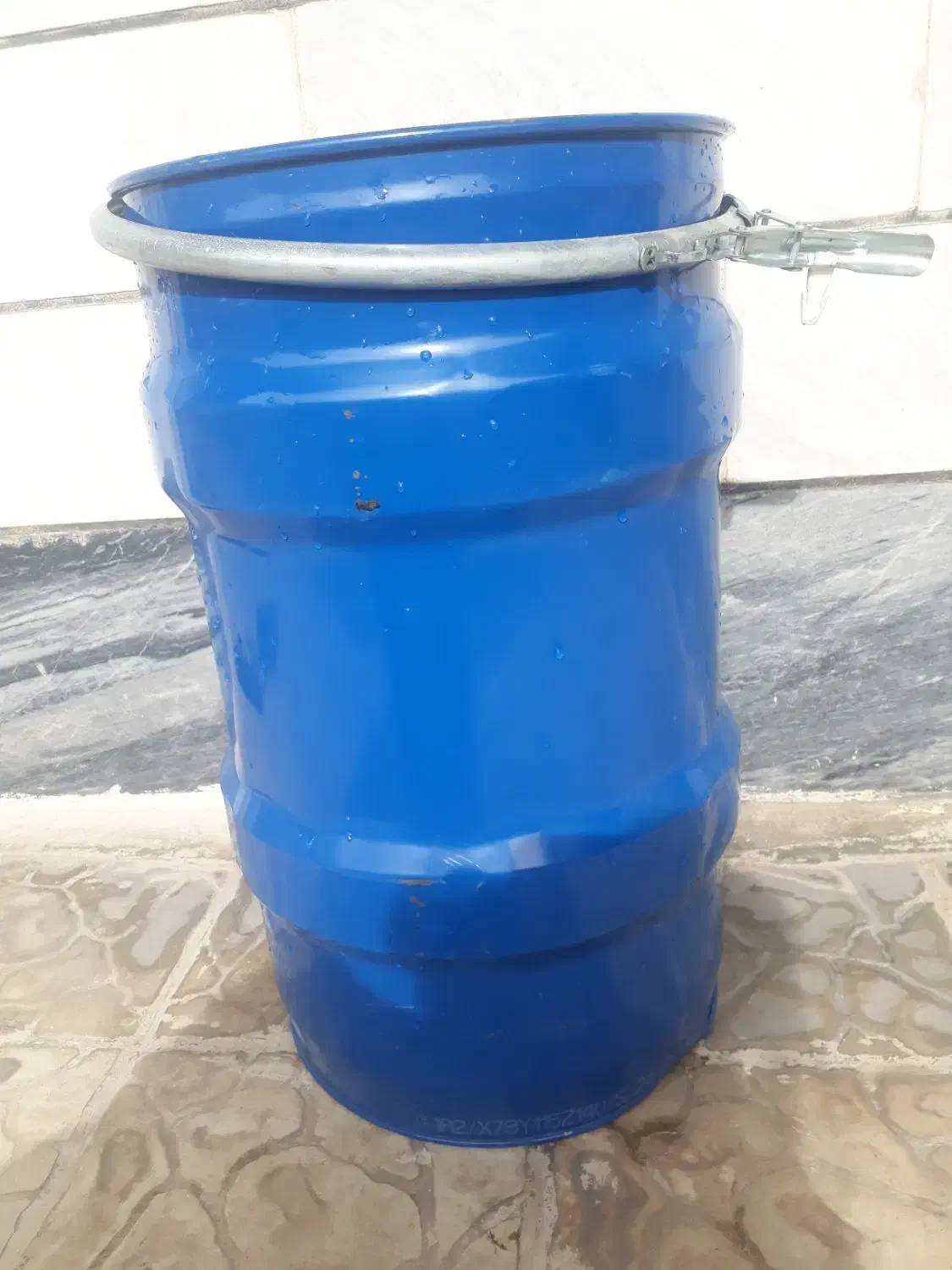 بشکه فلزی ۵۰ لیتری|ظروف نگهدارنده، پلاستیکی، یک‌بارمصرف|خرم‌آباد, |دیوار