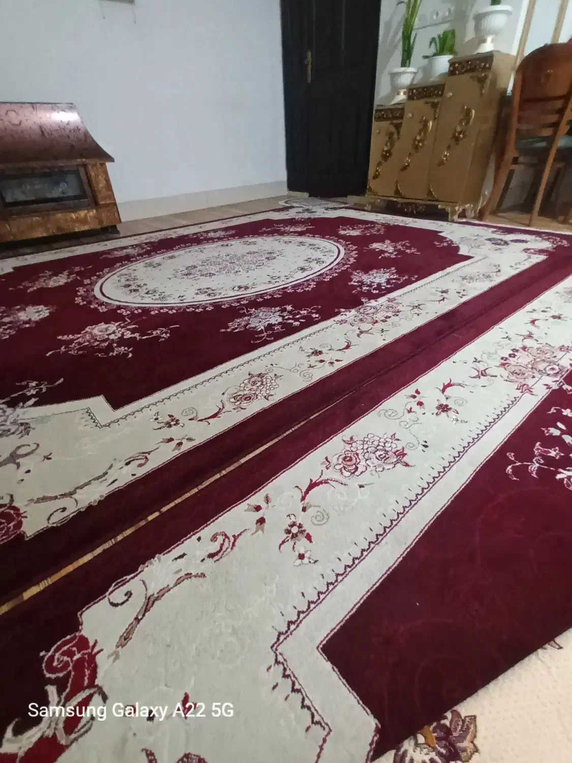 با سلام دو عدد فرش ۹متره در عد نو تمیر|فرش|گرگان, |دیوار