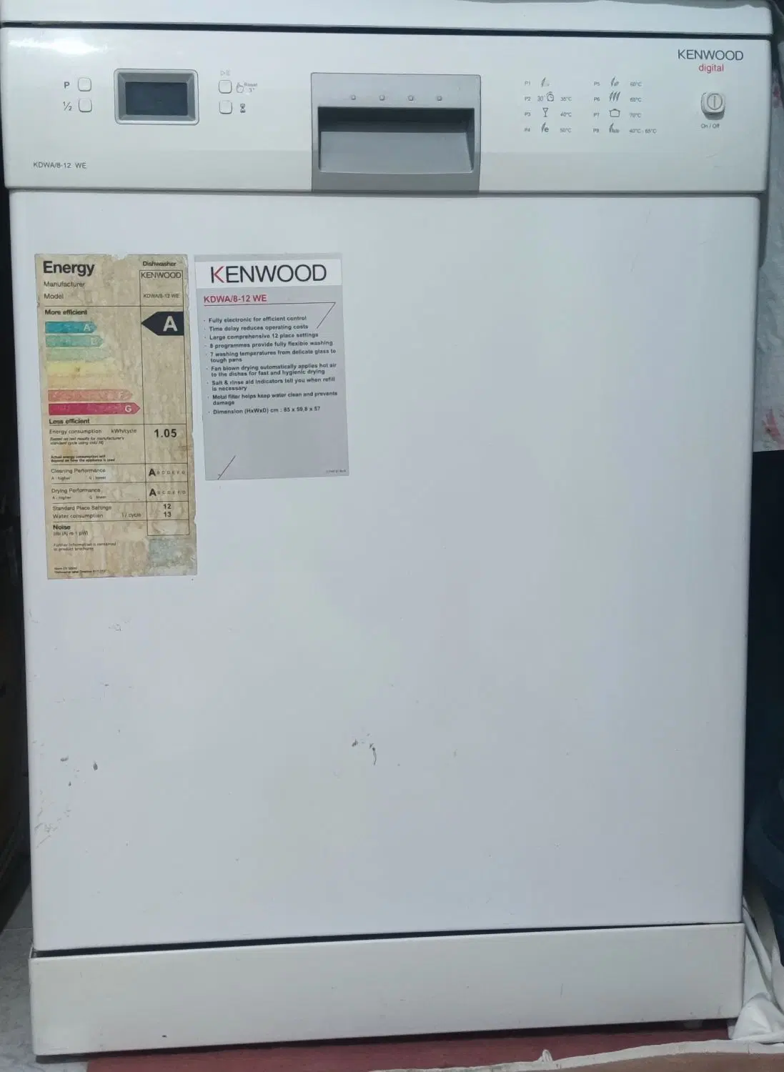 ماشین ظرفشویی کنوود(Kenwood) 12 نفره|ماشین ظرفشویی|تهران, شهرک کوهسار|دیوار