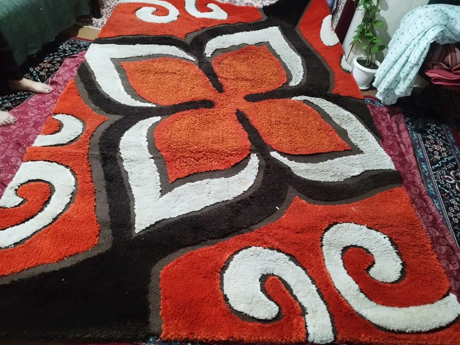 پلاژ موکت ضخیم|گلیم، جاجیم، گبه|اقبالیه, |دیوار