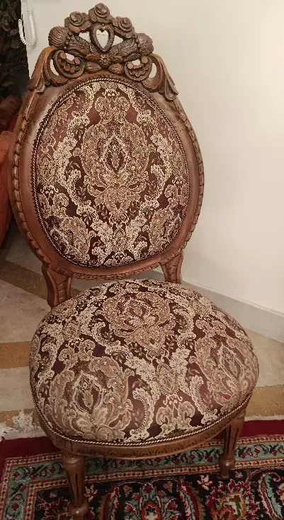 مبلمان کلاسیک سلطنتی۹نفره چوب گردو دقت|مبلمان خانگی و میز عسلی|مشهد, امیریه|دیوار