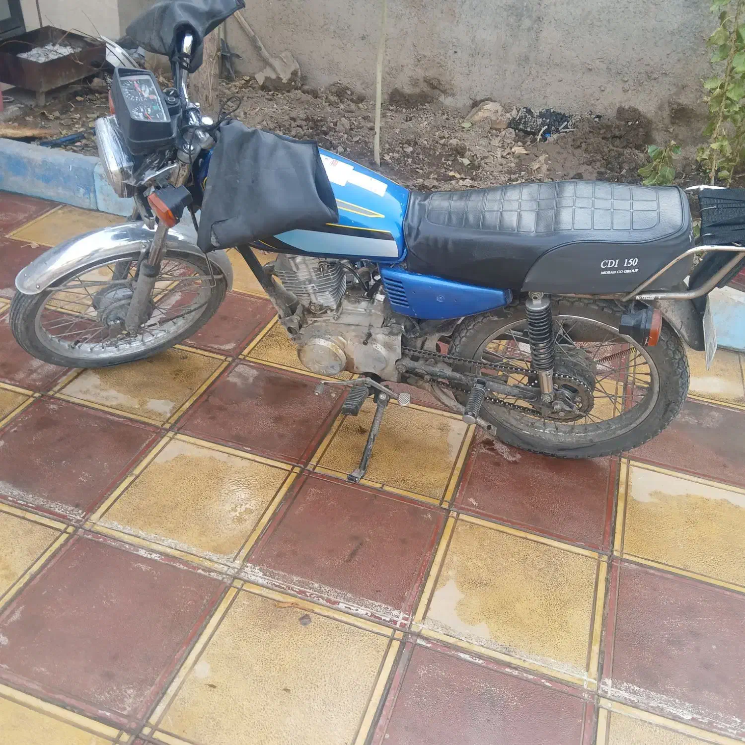 موتور هندامدل۸۷ رنگ ابی|موتورسیکلت|پاکدشت, کبودگنبد|دیوار