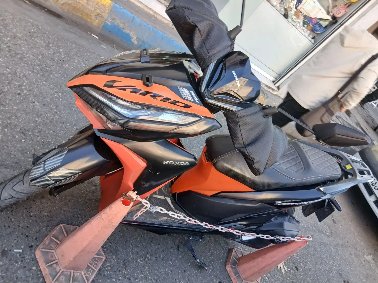 موتور طرح کلیک واریو ۱۵۰|موتورسیکلت|قائمشهر, |دیوار