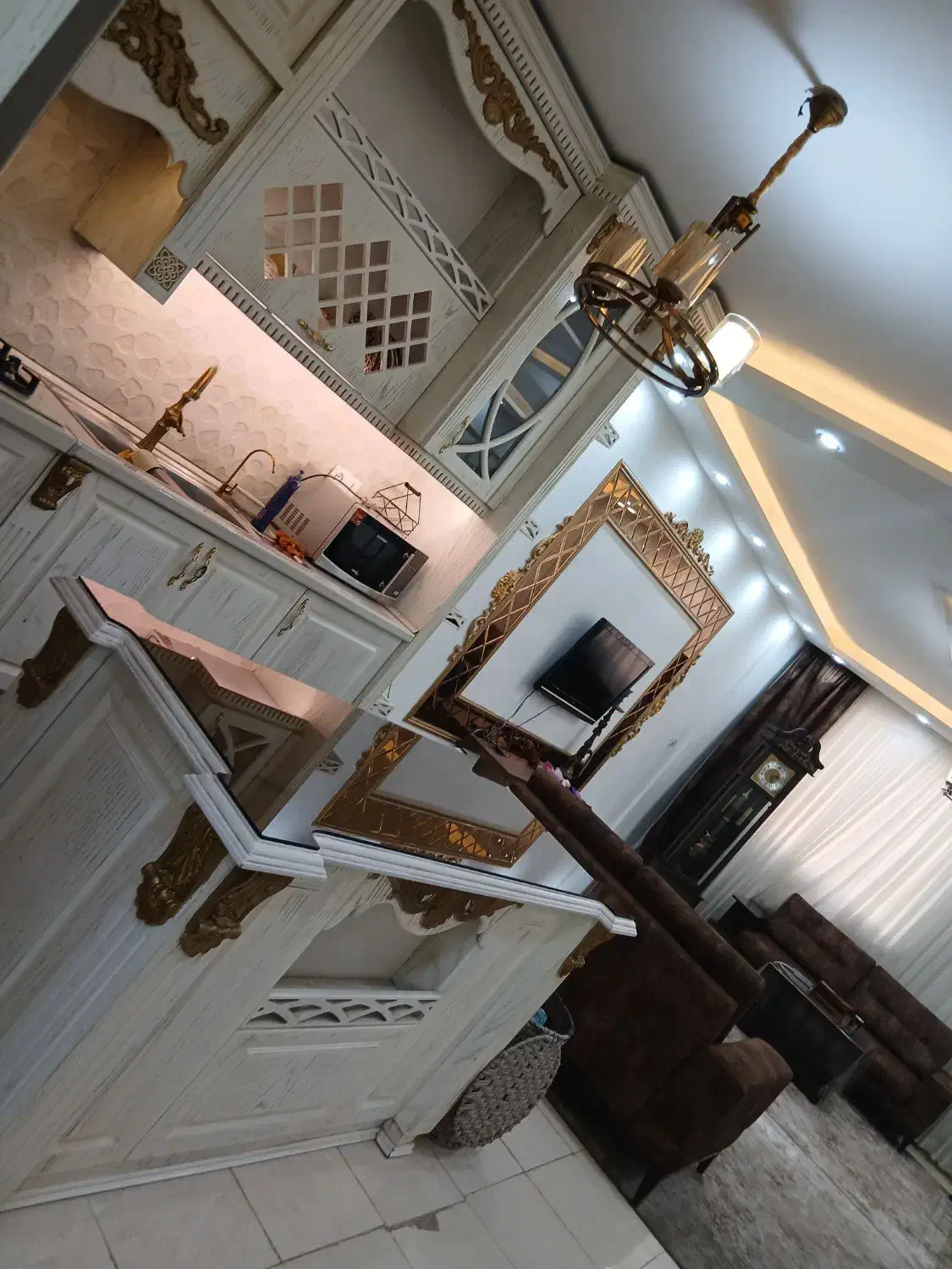 سوئیت مبله تمیز و مرتب|اجارهٔ کوتاه‌مدت آپارتمان و سوئیت|مشهد, مشکینی (شهرک غرب)|دیوار