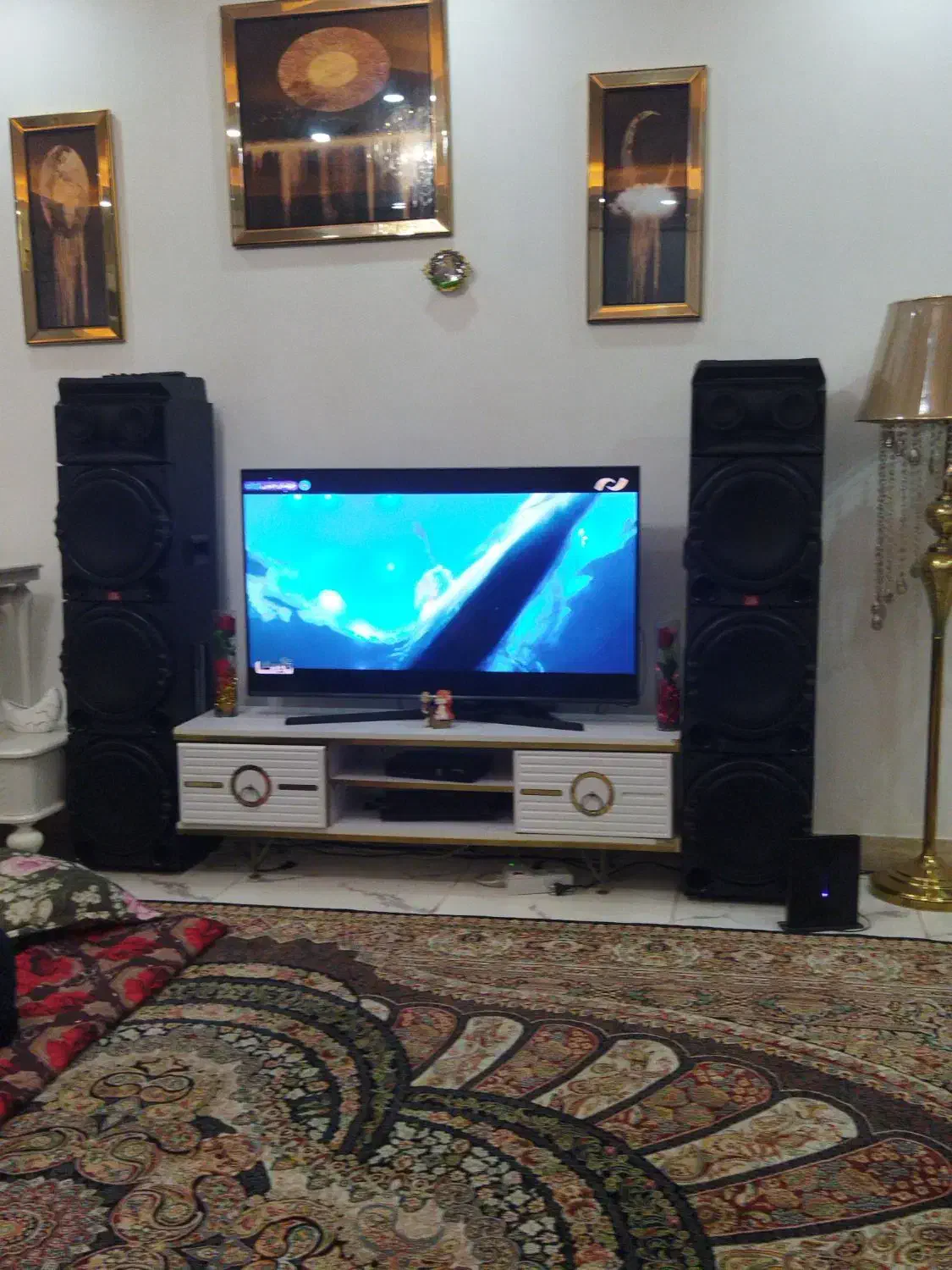 اسپیکر خانگی|سیستم صوتی خانگی|رشت, پاره بیجار|دیوار