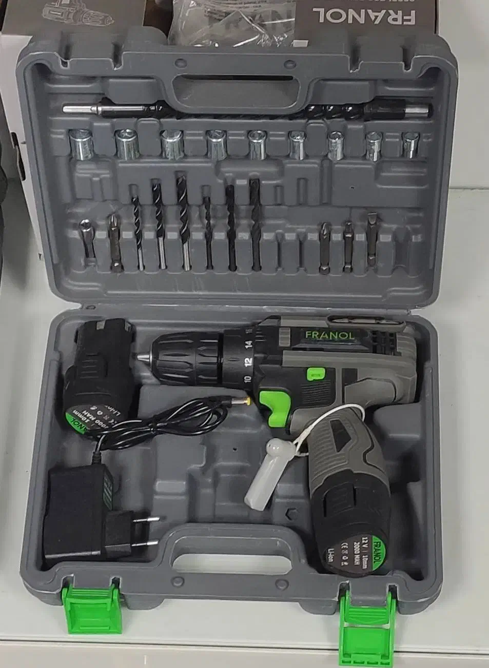 دریل شارژی دو باطری صنعتی FRANOL|ابزارآلات|اصفهان, شاهد|دیوار