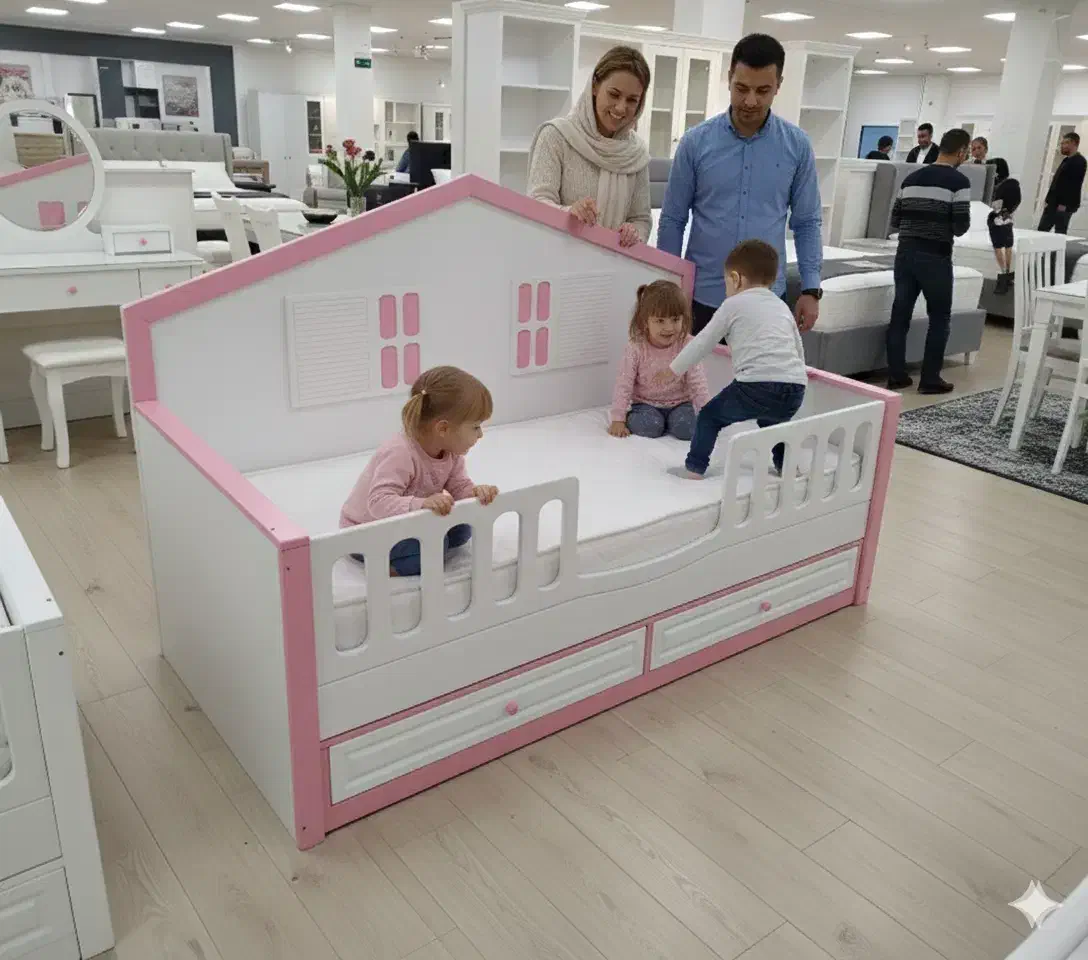 تخت مدل کلبه|تخت و سرویس خواب|کرمانشاه, |دیوار