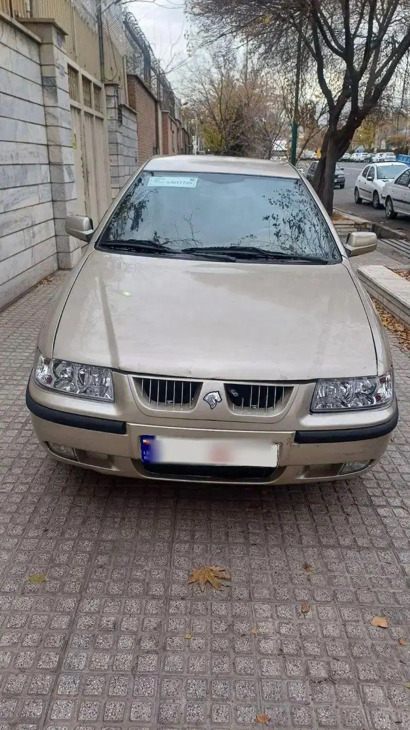 سمند ۸۴ بی رنگ|خودرو سواری و وانت|تهران, خاک سفید|دیوار