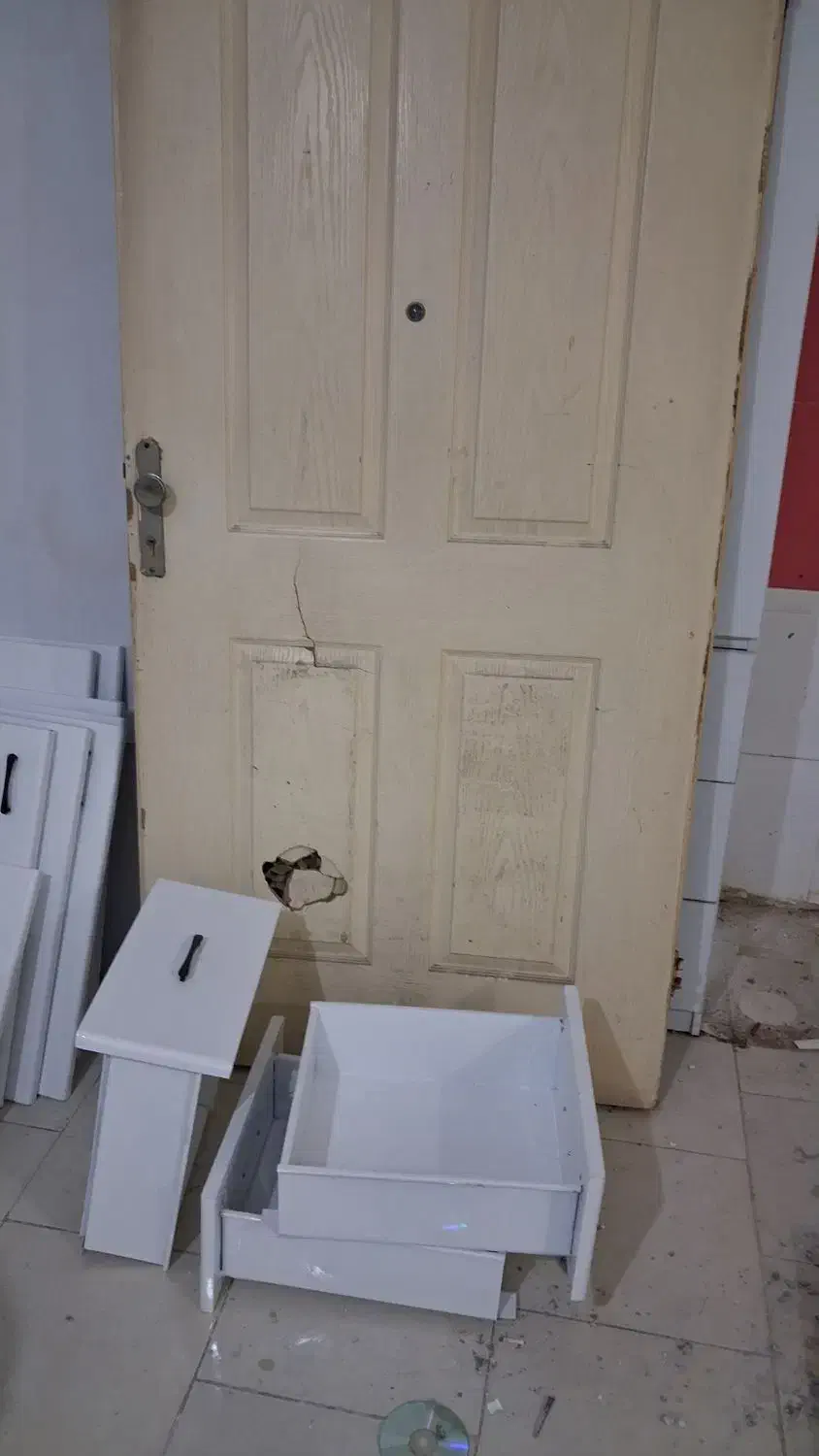 درب ورودب با چهار چوب فلزی|مصالح و تجهیزات ساختمان|گرگان, |دیوار