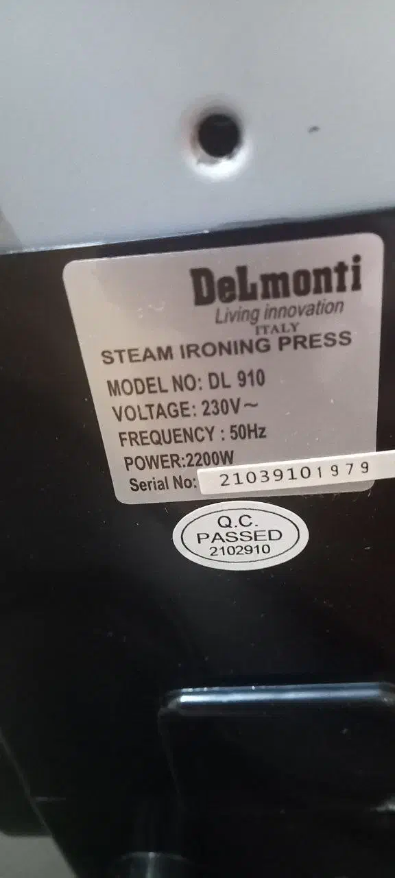 اتو پرسی دلمونتی مدل DL 910|اتو و لوازم اتو|کرمانشاه, |دیوار