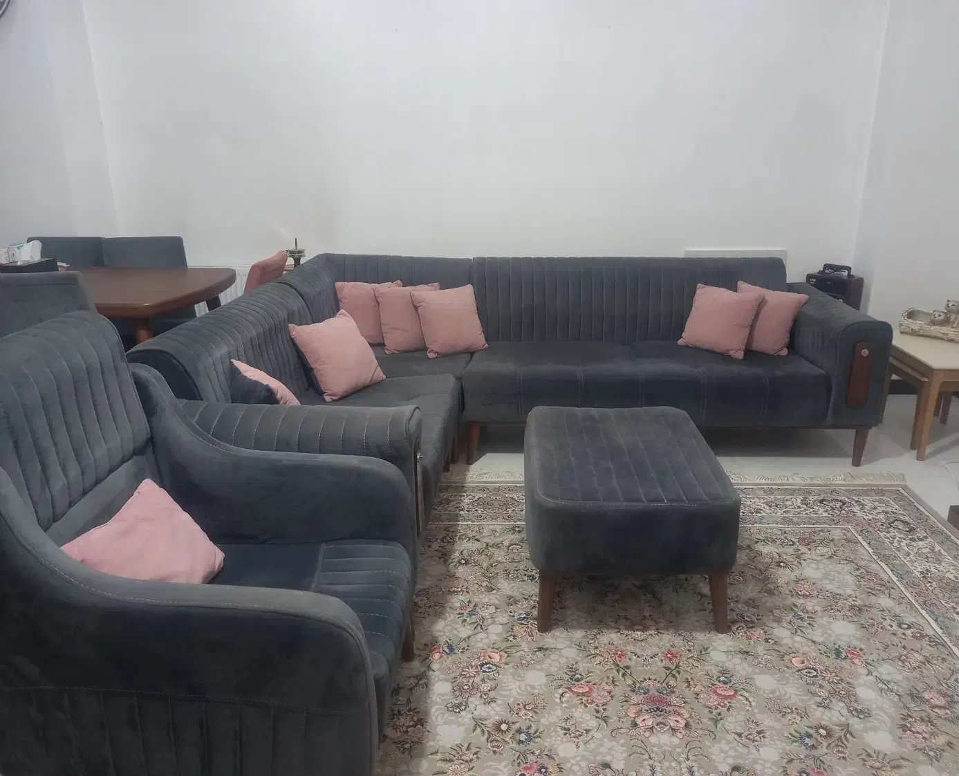 مبل ال با جلو مبلی|مبلمان خانگی و میز عسلی|اسلامشهر, شهرک واوان|دیوار