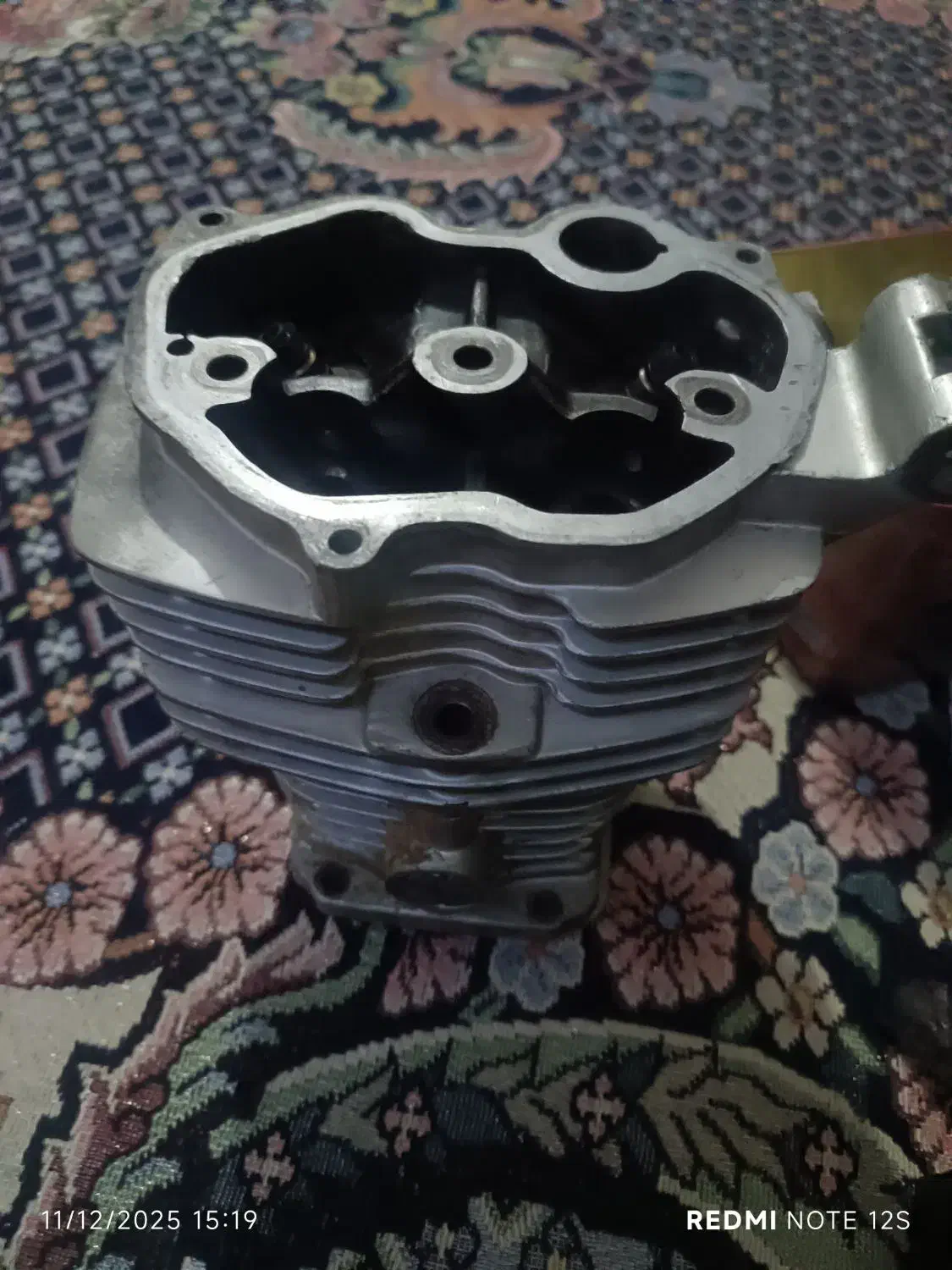 سر سیلندر و بن سیلند 125 ای فروشی|قطعات یدکی و لوازم جانبی|ایرانشهر, |دیوار