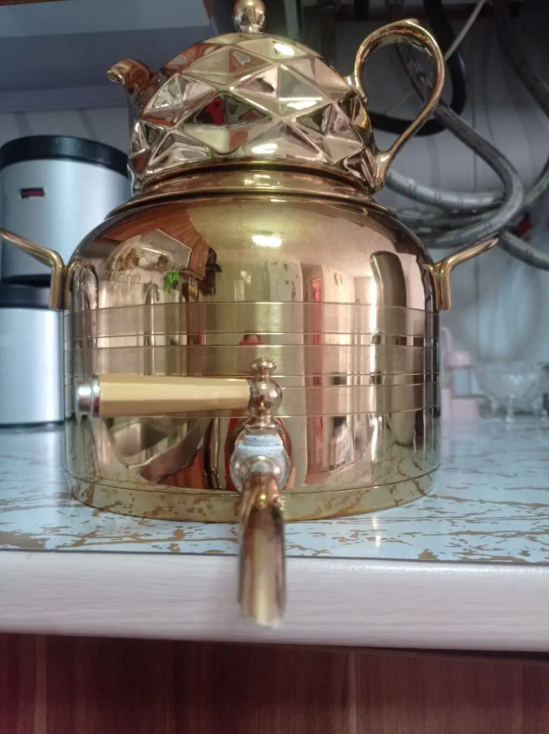 کتری قوری سماوری جدید|قوری، کتری، قهوهساز دستی|محمدیه-قزوین, |دیوار