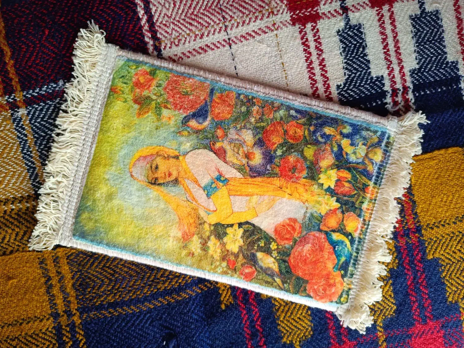 تابلوفرش با عکس دلخواه|تابلو فرش|ایلام, |دیوار