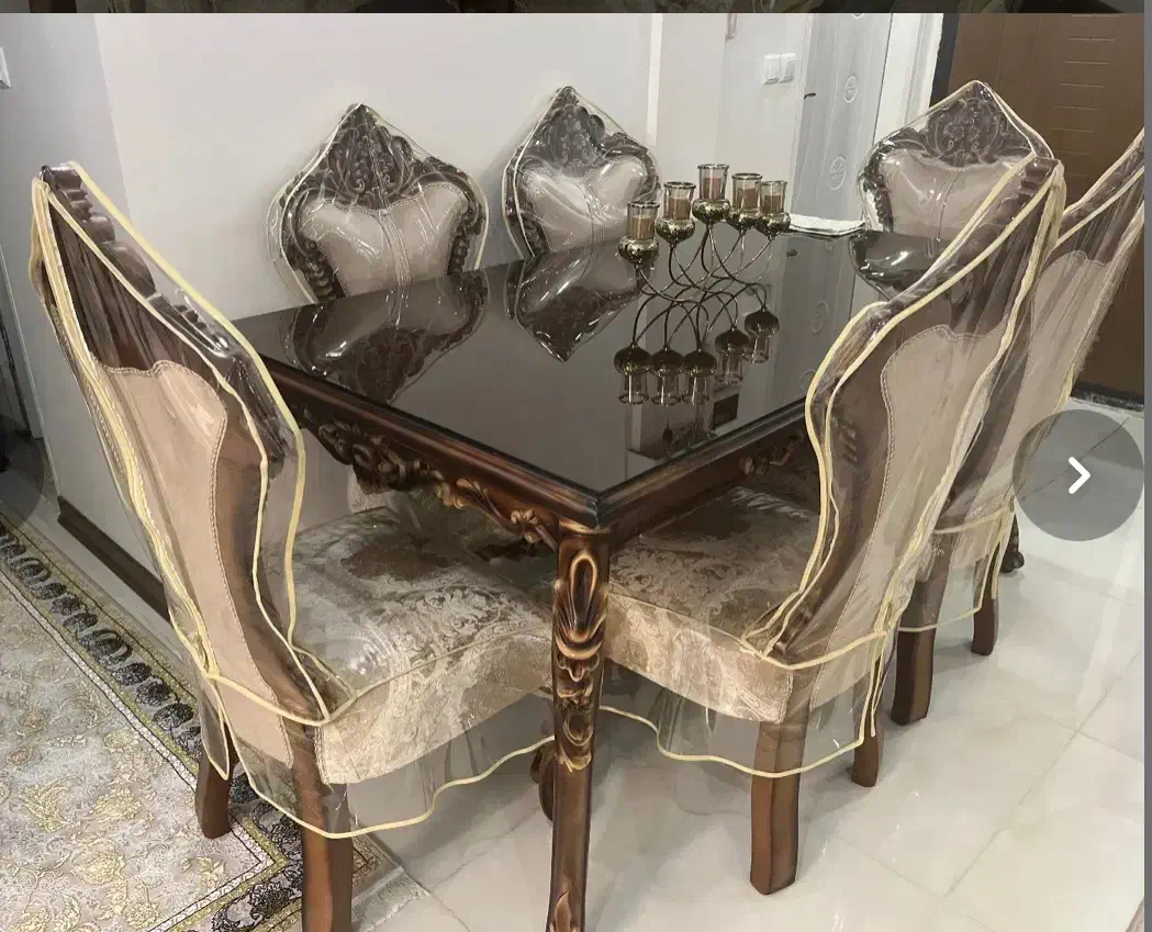 ناهار خوری شش نفره|میز و صندلی غذاخوری|مهاجران, |دیوار