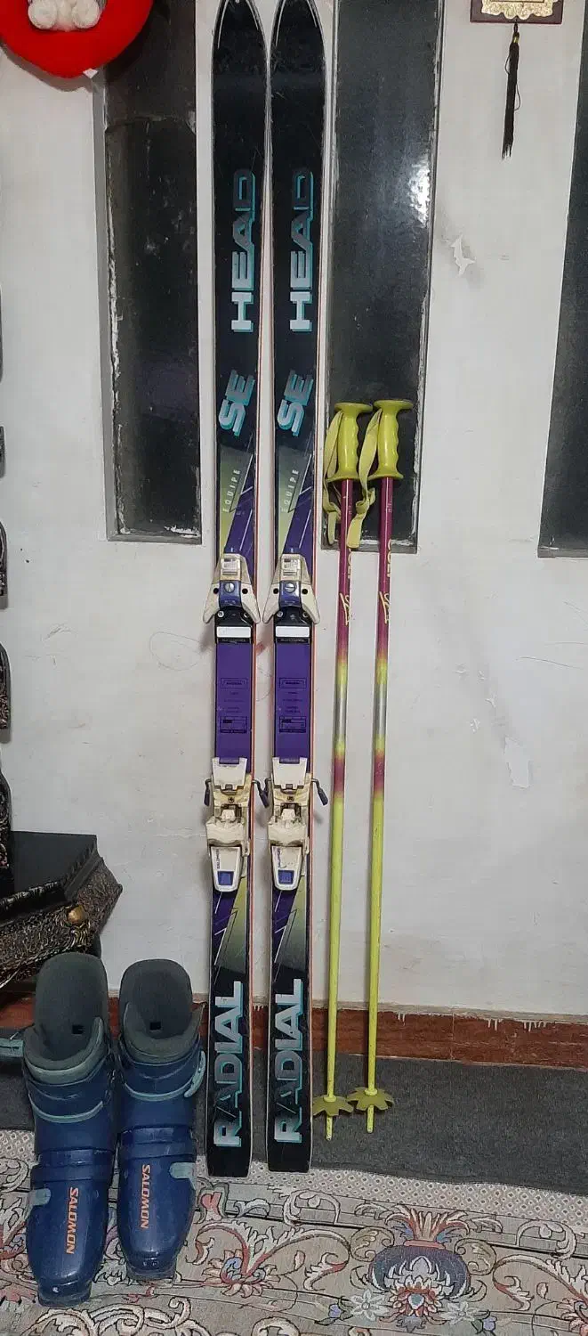 ست چوب اسکی و بوت|ورزش‌های زمستانی|تهران, جنت‌آباد مرکزی|دیوار