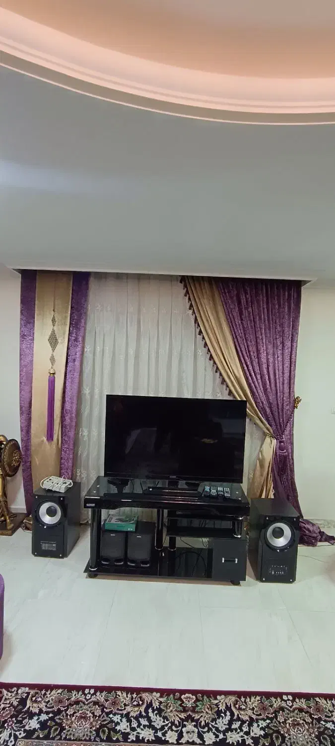 پرده پذیرایی ۵ متری|پرده، رانر، رومیزی|فیروزکوه, |دیوار