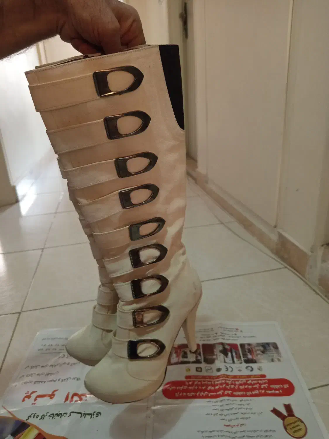 پوتین پاشنه بلند|کیف، کفش، کمربند|تهران, قاسم‌آباد|دیوار