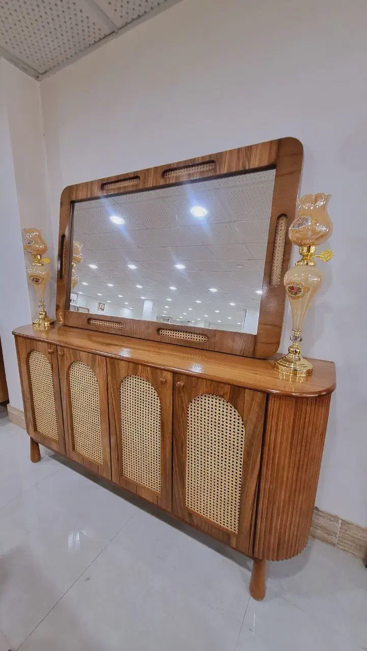 آینه کنسول چوبی|بوفه، ویترین، کنسول|سقز, |دیوار