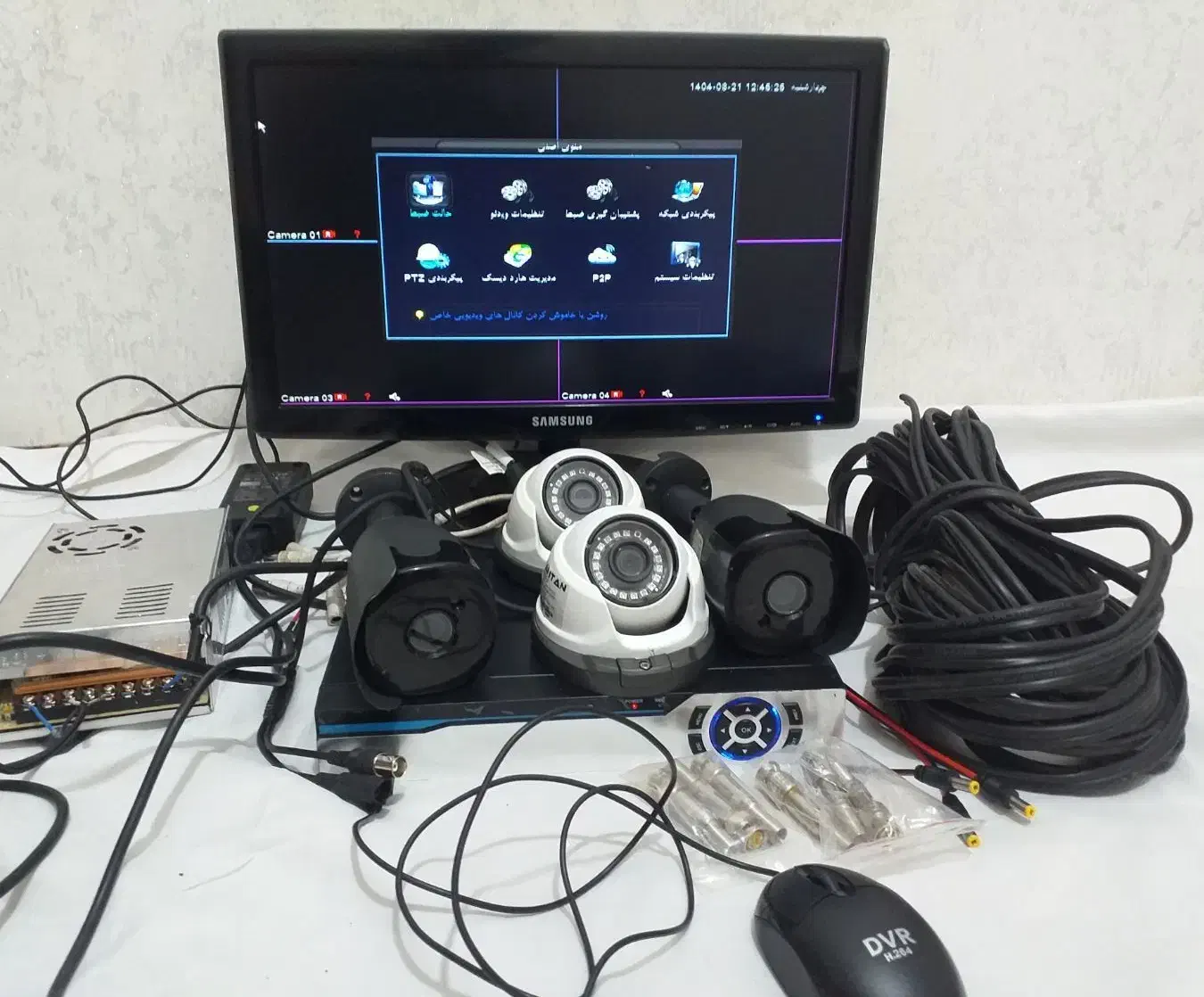 دوربین مداربسته آماده ضبط|دوربین مداربسته|رباط‌کریم, نصیرشهر|دیوار