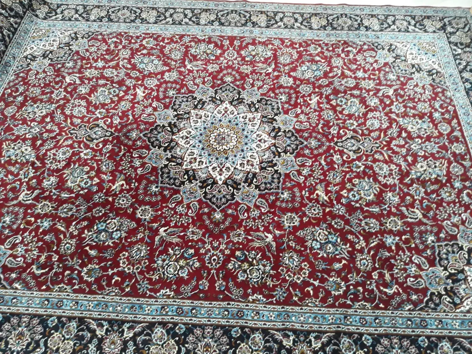 فروش یک تخته فرش ۱۲ متری در حد نو|فرش|دماوند, دماوند|دیوار