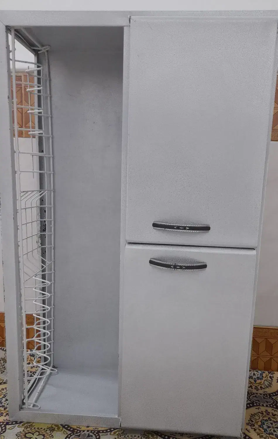 سینک و کابینت آبچکان|آب‌چکان و نظم‌دهنده ظروف|قم, سید معصوم|دیوار