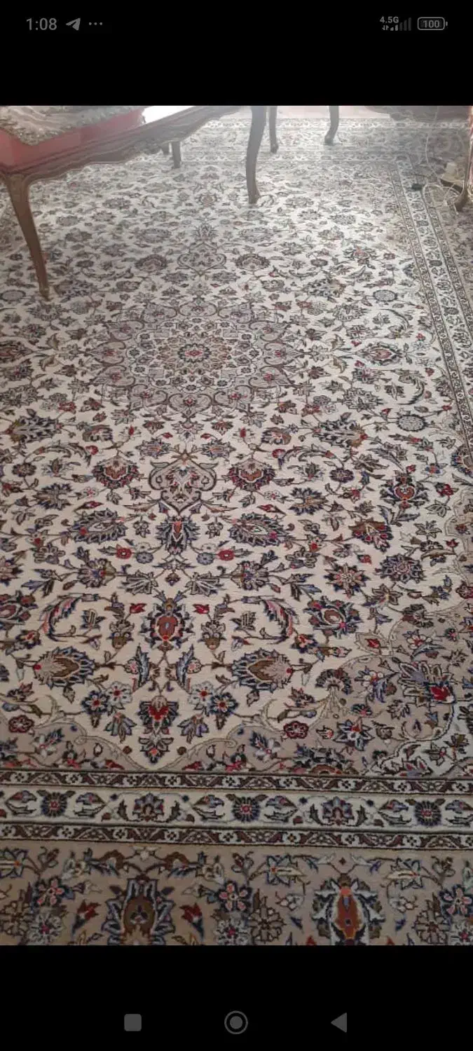 فرش دست بافت کاشان و گل ابریشم تبریز|فرش|تهران, مهران|دیوار