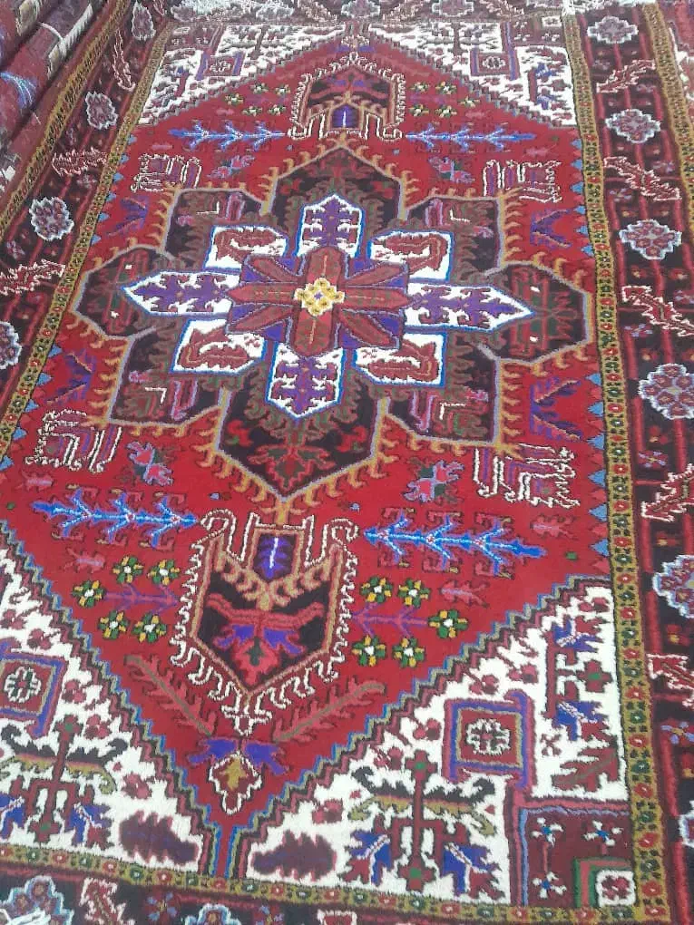 دوجفت فرش دستباف ۶متری دریک نقشه|فرش|خواجه, |دیوار