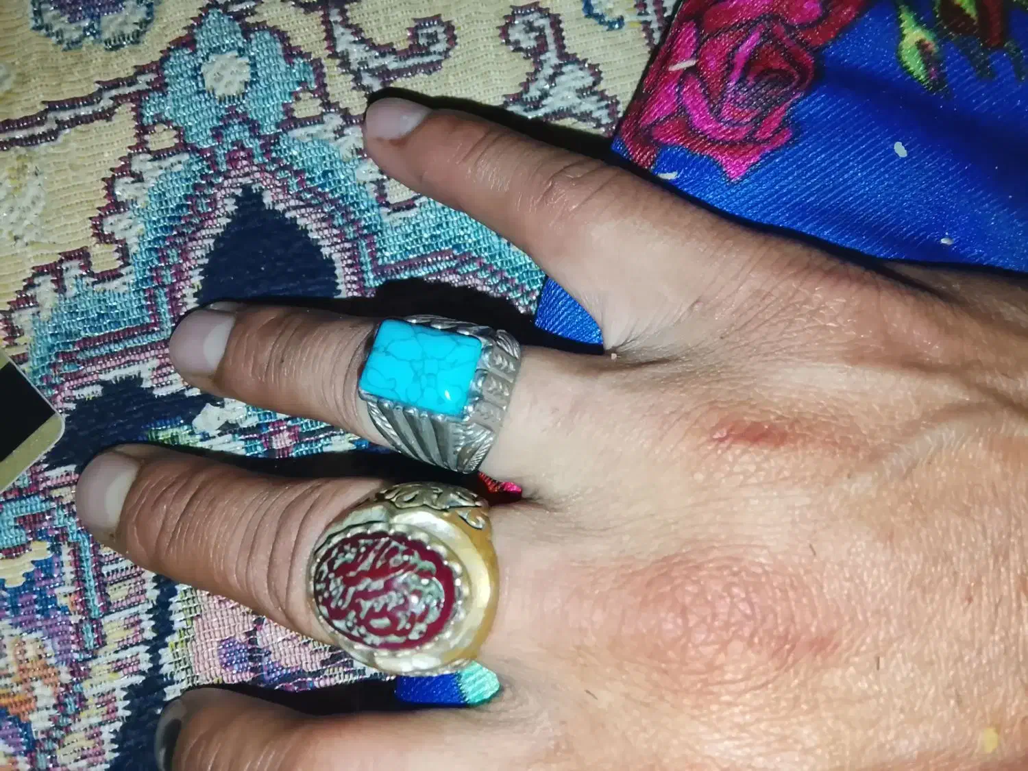 انگشتر قدیمی ونگین زیب،صز هر جهت|جواهرات|خان ببین, |دیوار