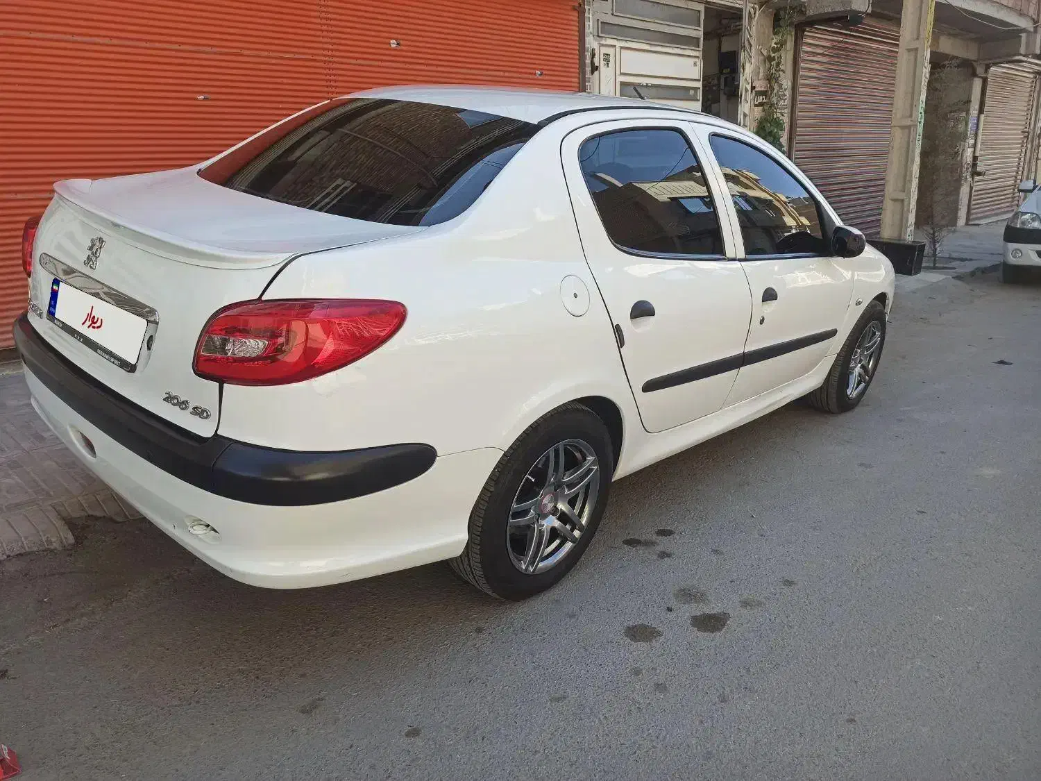 206 وی هشت فول درحد|خودرو سواری و وانت|بوکان, |دیوار