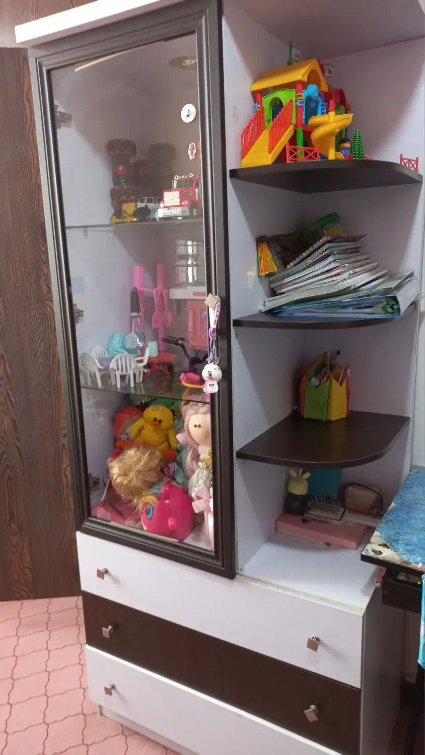 تخت دوطبقه فروش فوری|تخت و سرویس خواب|چهاردانگه (تهران), |دیوار