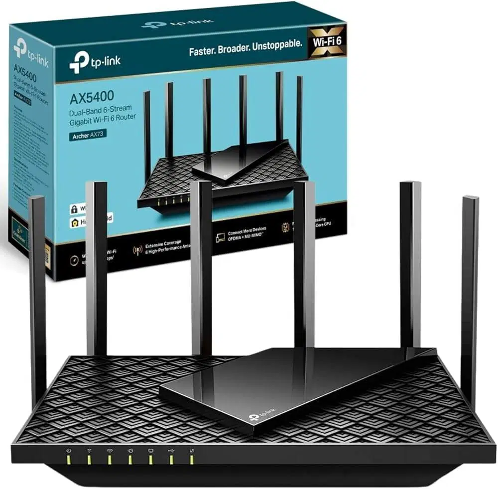 روتر تی پی لینک Archer AX73 Wi-Fi6|مودم و تجهیزات شبکه|قم, زنبیل آباد|دیوار