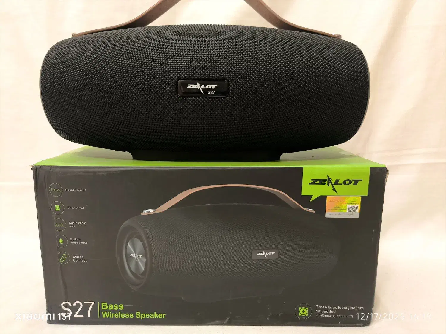 اسپیکربلوتوثی زیلوت مدلS27 بسیار پرقدرت و باکیفیت|سیستم صوتی خانگی|ری, ولی آباد|دیوار