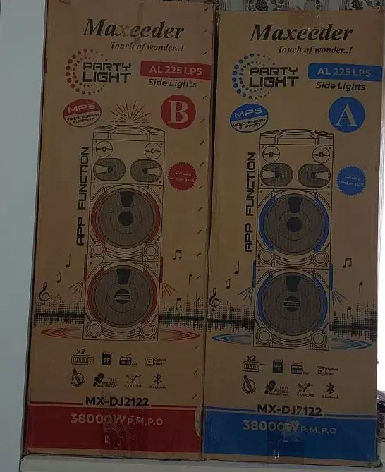 فروش اسپیکر مکسیدر ۳۸۰۰۰|سیستم صوتی خانگی|خرمدره, |دیوار