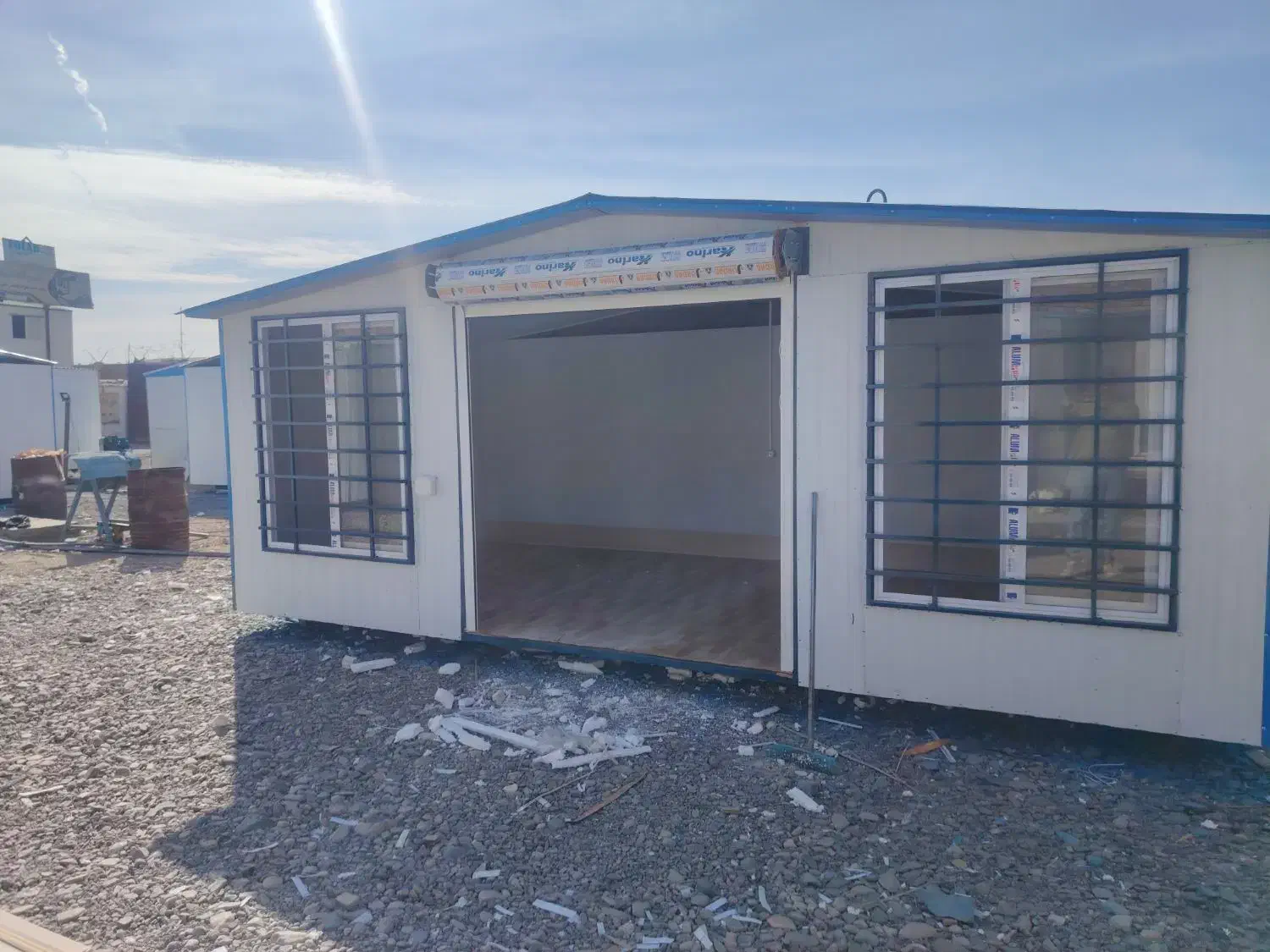 کانکس نگهبانی کارگاهی|مصالح و تجهیزات ساختمان|کرمان, |دیوار