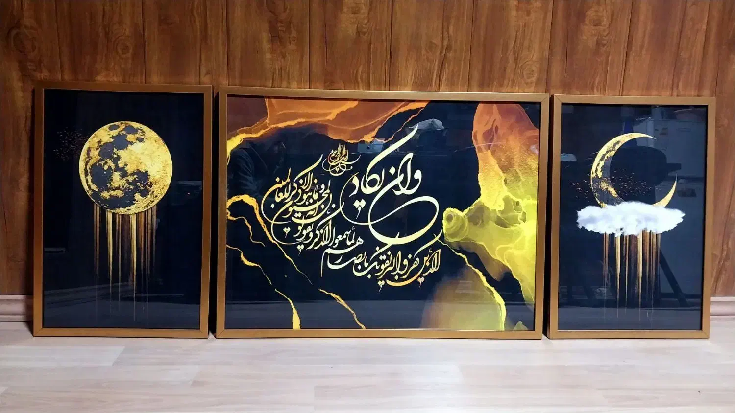 حراج تابلو ۳تیکه مستقیم از تولیدی|تابلو، نقاشی، عکس|زابل, |دیوار