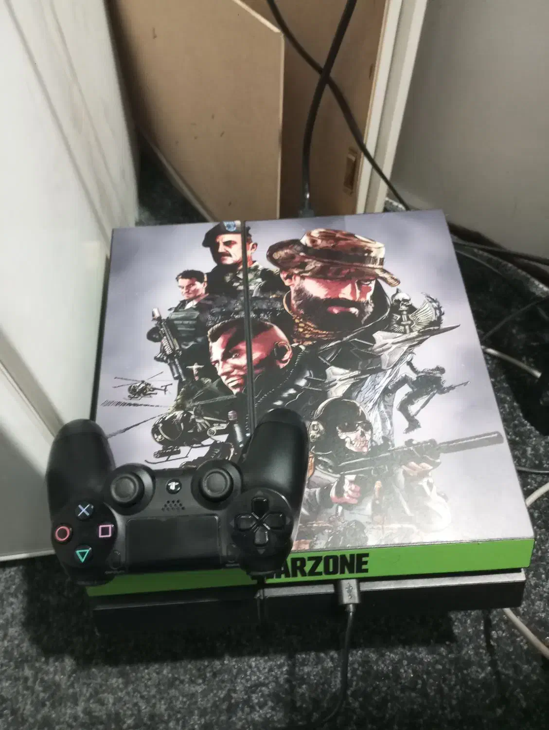 ps4 فت 500g به همراه بازی|کنسول، بازی ویدئویی و آنلاین|تهران, تهرانپارس جنوبی|دیوار