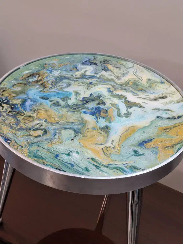 میز جلو. مبلی رنگ آمیزی|مبلمان خانگی و میز عسلی|اصفهان, جلالیه|دیوار