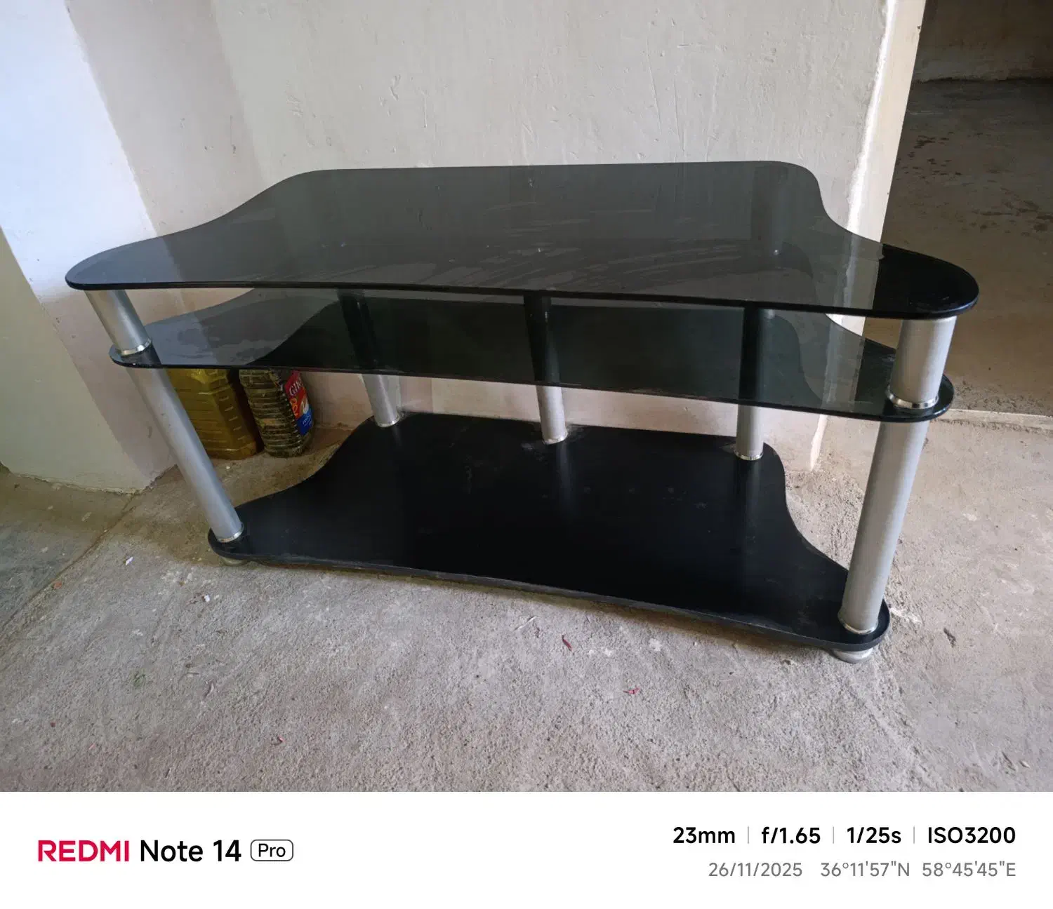 میز تلویزیون شیشه ای|میز تلویزیون|نیشابور, شهرک رضوی|دیوار