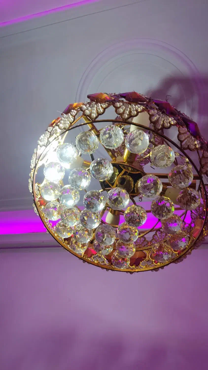 لوستر زیبا|لوستر و چراغ آویز|اهواز, شهرک رزمندگان|دیوار