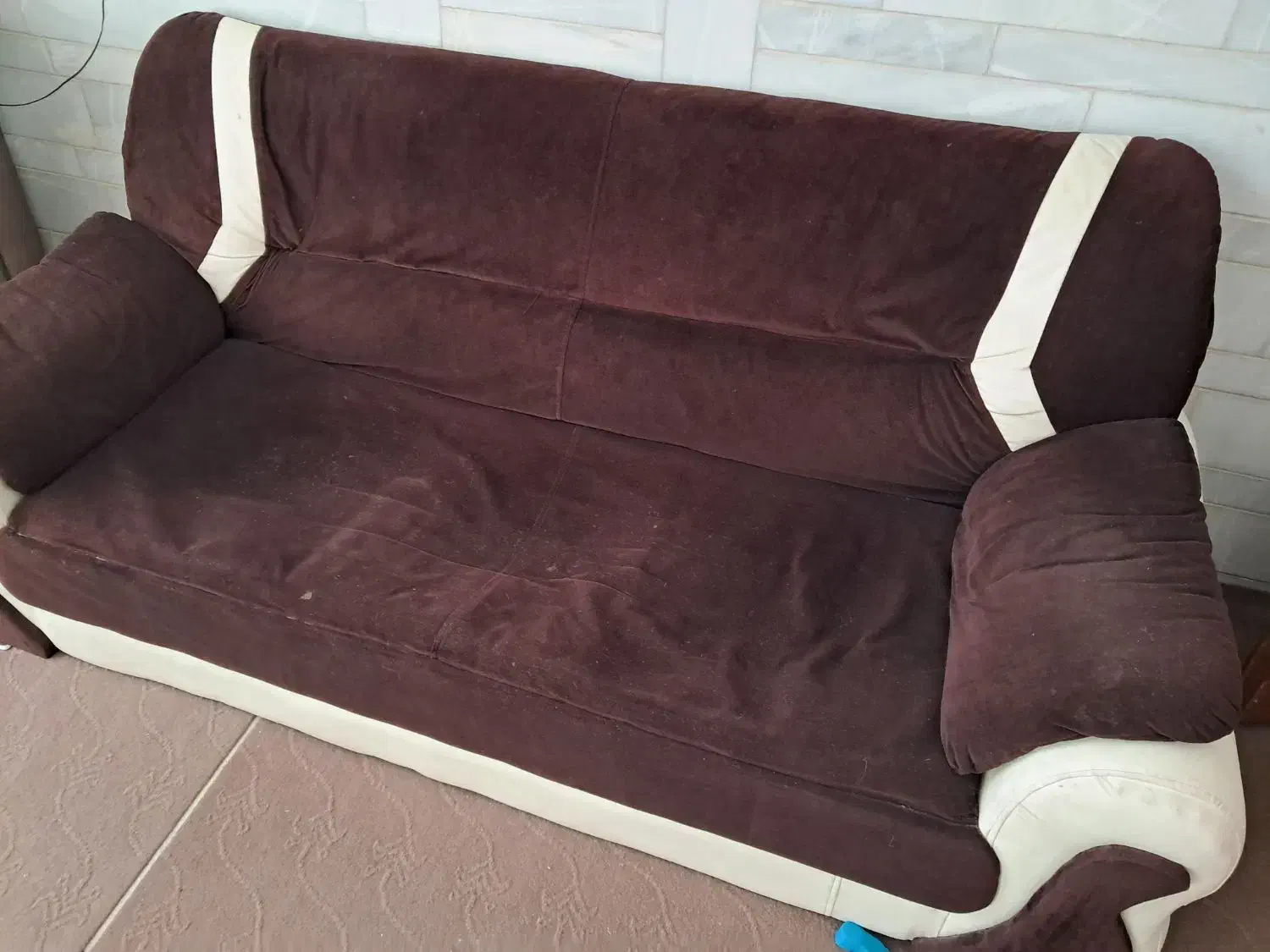 فروش مبل ۷نفره راحتی|مبلمان خانگی و میز عسلی|زید آباد, |دیوار