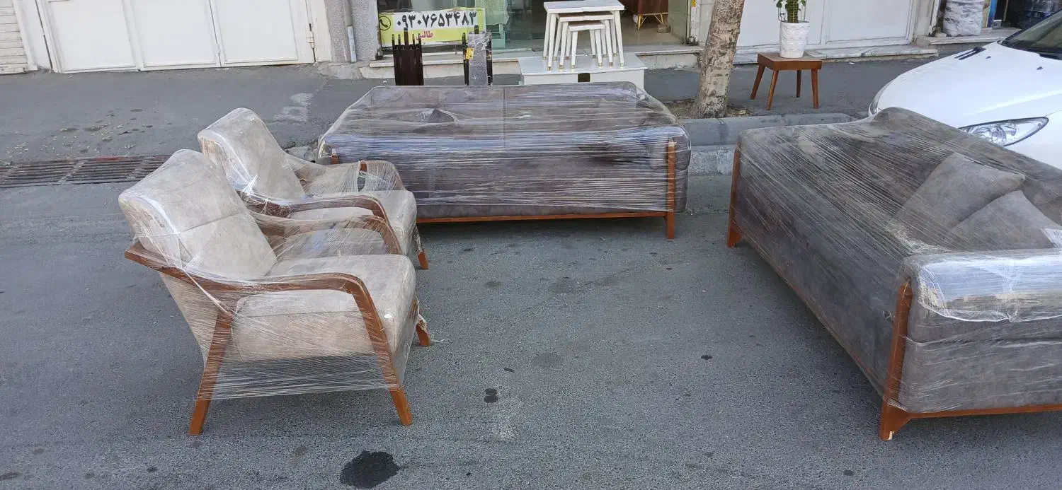 مبل مینیمال هلندی ۸نفره زیر قیمت|مبلمان خانگی و میز عسلی|رباط‌کریم, رباط‌کریم|دیوار