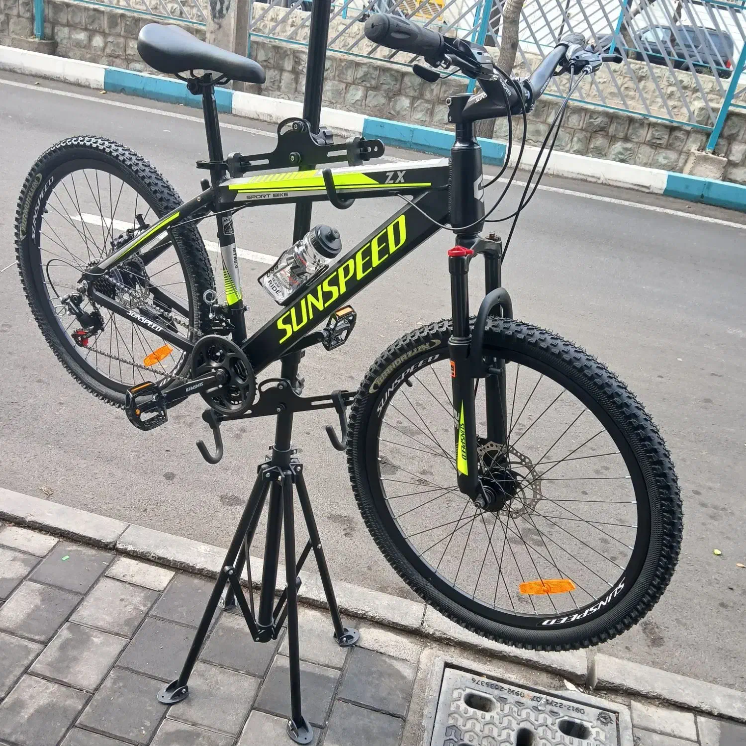 دوچرخه سان اسپید سایز 26 آلومینیوم دیسکی شیمانو|دوچرخه، اسکیت، اسکوتر|تهران, پرستار|دیوار