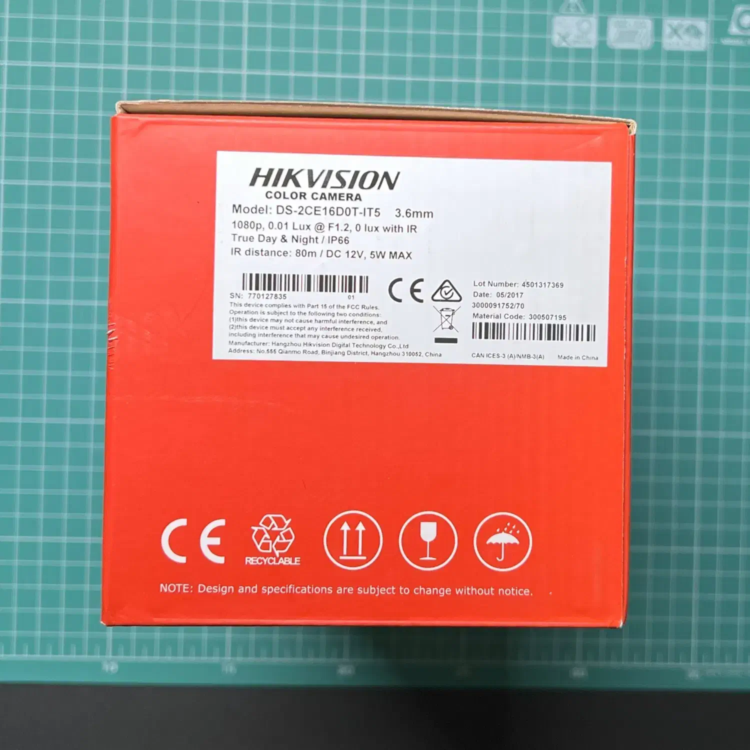 دوربین هایک ویژن DS-2CE16D0T-IT5|دوربین مداربسته|تهران, گاندی|دیوار