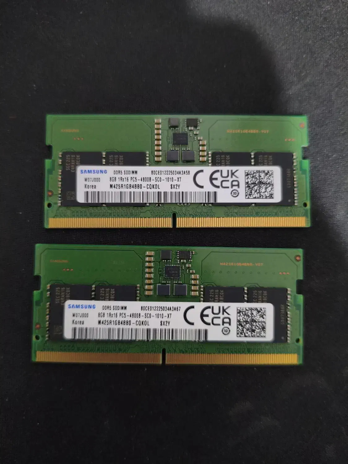 رم سامسونگ (8×2)DDR5 16GB مناسب لپتاپ|قطعات و لوازم جانبی رایانه|رشت, حسین آباد|دیوار