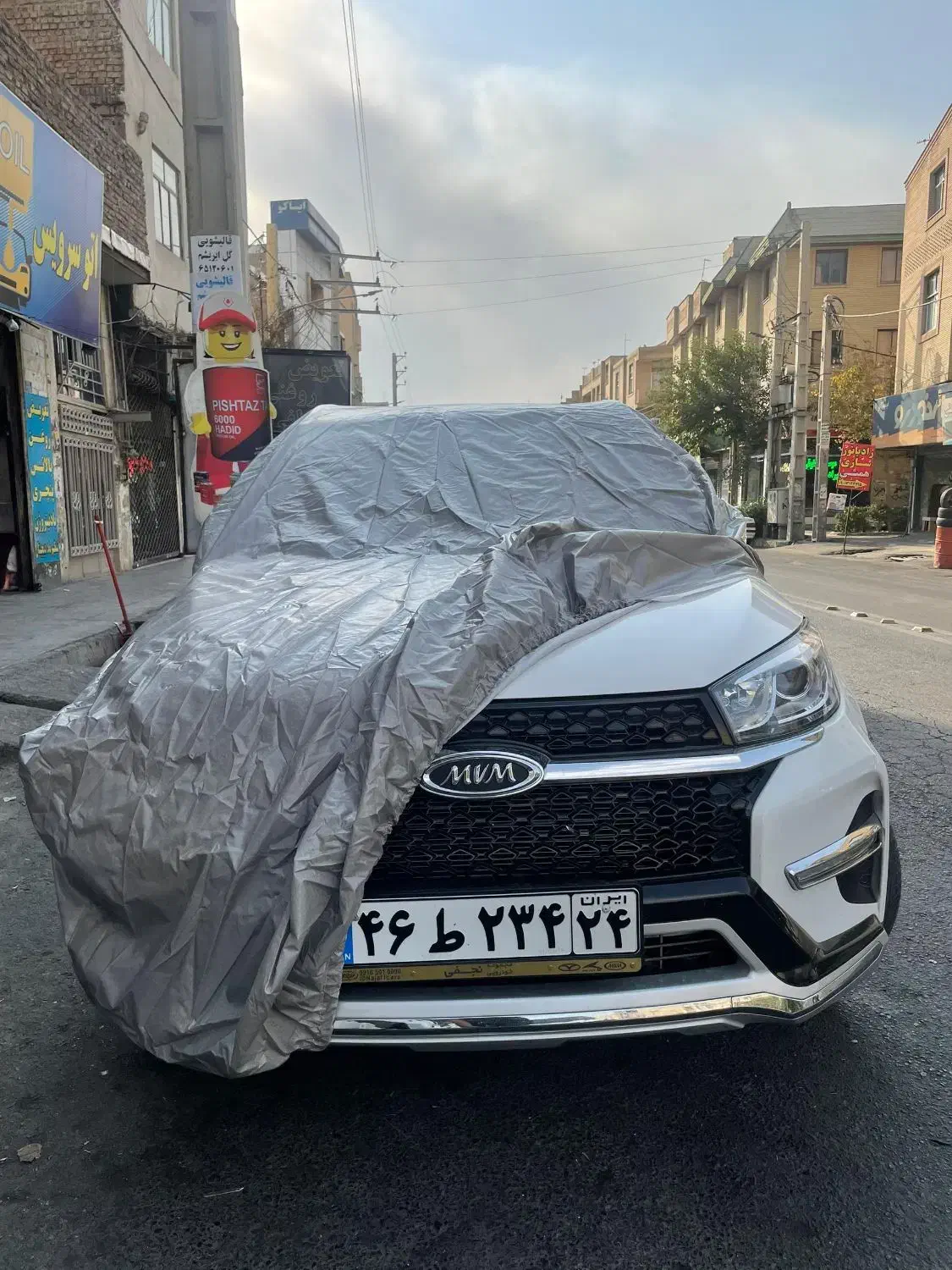 چادر ماشین ضدآب طوسی 100% چهار فصل|قطعات یدکی و لوازم جانبی|شیراز, عفیفآباد|دیوار