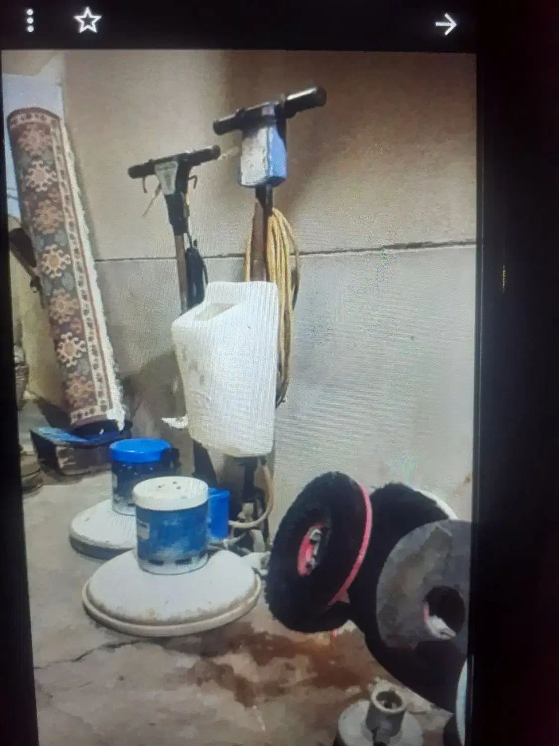 پولیشی صنعتی کف شور و مخزن سمپاش|لوازم نظافت|مشهد, حسینآباد|دیوار