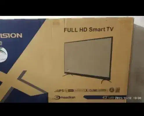 تلویزیون هوشمند43 (اندروید)اسمارت|تلویزیون و پروژکتور|مشهد, پروین اعتصامی|دیوار