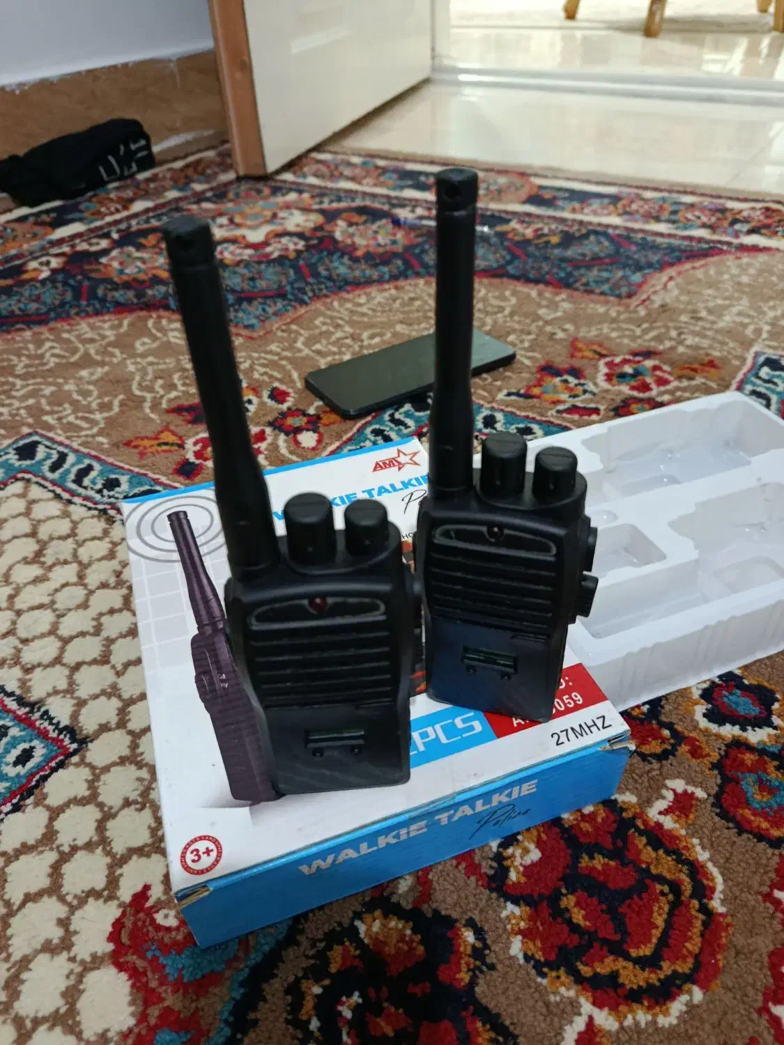 دو عدد بیسیم سالم سالم|پخشکننده همراه|نقده, |دیوار