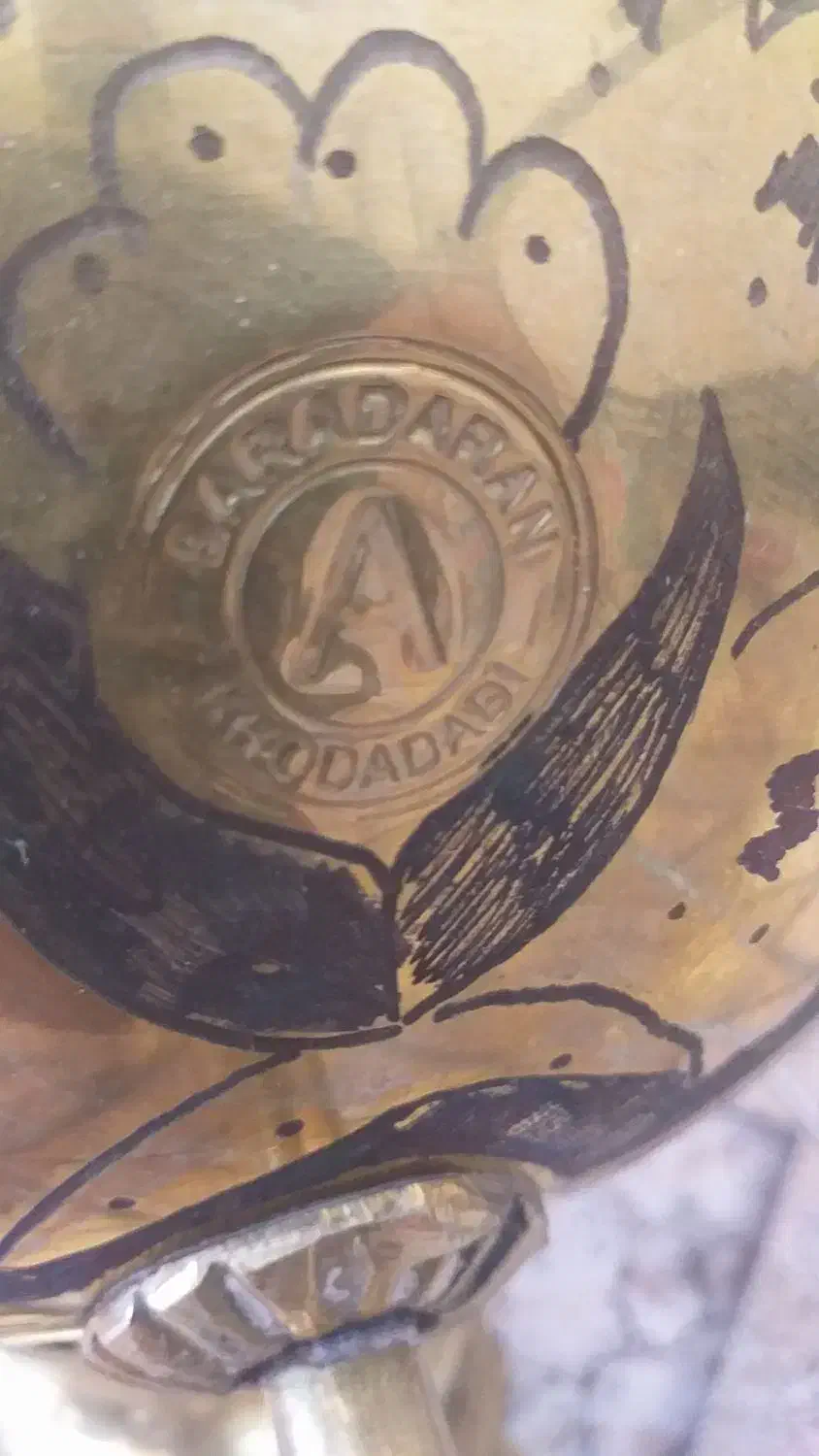 سماور زغالی|کلکسیون اشیاء عتیقه|مرند, |دیوار